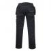 Portwest PW3 Holster Work Trousers 28 Blk Short POW31422