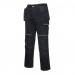 Portwest PW3 Holster Work Trousers 28 Blk Short POW31422