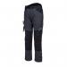 Portwest WX3 Work Trousers 28 Metal Gry Short POW31452