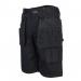 Portwest PW3 Holster Work Shorts 30 Blk POW31522