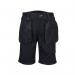 Portwest PW3 Holster Work Shorts 30 Blk POW31522