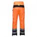 Portwest PW3 Hi Vis Extreme Rain Trousers L OrangeBlk POW31595