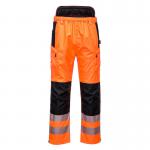 Portwest PW3 Hi Vis Extreme Rain Trousers L OrangeBlk POW31595