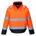 Portwest Hi Vis 2-in-1 Contrast Essential Lite Bomber Jacket L OrangeNavy POW31783