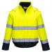 Portwest Hi Vis 2-in-1 Contrast Essential Lite Bomber Jacket L YellowNavy POW31789