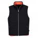 Portwest PW3 Hi Vis Reversible Bodywarmer L OrangeBlk POW31917