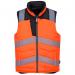 Portwest PW3 Hi Vis Reversible Bodywarmer L OrangeBlk POW31917