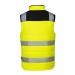 Portwest PW3 Hi Vis Reversible Bodywarmer L YellowBlk POW31923