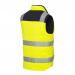 Portwest PW3 Hi Vis Reversible Bodywarmer L YellowBlk POW31923
