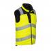 Portwest PW3 Hi Vis Reversible Bodywarmer L YellowBlk POW31923