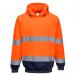 Portwest Hi Vis Contrast Hoodie M OrangeNavy POW31960