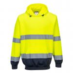 Portwest Hi Vis Contrast Hoodie L YellowNavy POW31965