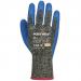 Portwest Aramid HR Cut Latex Glove S BlkBl (Pack of 12) POW32154