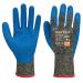 Portwest Aramid HR Cut Latex Glove S BlkBl (Pack of 12) POW32154