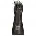 Portwest Hweight Latex Rubber Gauntlet XL Blk (Pack of 12) POW32439