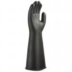 Portwest Hweight Latex Rubber Gauntlet XL Blk (Pack of 12) POW32439