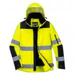 Portwest Hi Vis 3-in-1 Contrast Winter Pro Jacket L YellowBlk POW32530