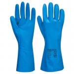 Portwest Food Approved Nitrile Gauntlet XL Bl (Pack of 12) POW32553