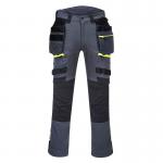 Portwest DX4 Detachable Holster Pocket Trousers 28 Metal Gry POW32610