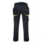 Portwest DX4 Detachable Holster Pocket Trousers 28 Blk POW32636