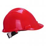 Portwest Expertbase Wheel Safety Helmet Red POW32750