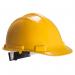 Portwest Expertbase Wheel Safety Helmet Yellow POW32752