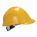 Portwest Expertbase Wheel Safety Helmet Yellow POW32752