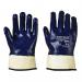 Portwest Fully Dipped Nitrile Safety Cuff M Navy (Pack of 12) POW33199