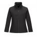 Portwest Womens Print and Promo Softshell 2L L Blk POW33253