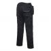 Portwest PW3 Stretch Holster Work Trousers 28 Blk POW34068