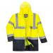 Portwest Hi Vis 5-in-1 Contrast Essential Jacket S YellowBlk POW34090