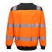 Portwest PW3 Hi Vis Sweatshirt L OrangeBlk POW34129