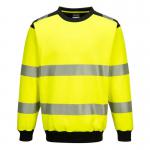 Portwest PW3 Hi Vis Sweatshirt L YellowBlk POW34136