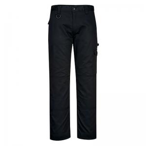Portwest Super Work Trousers 36 Blk Short POW34259