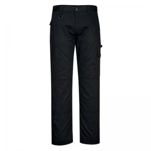 Portwest Super Work Trousers 38 Blk Short POW34260