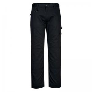 Portwest Super Work Trousers 44 Blk Short POW34263