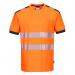 Portwest PW3 Hi Vis Cotton Comfort T-Shirt SS L OrangeGry POW34659