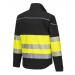 Portwest PW3 Hi Vis Class 1 Softshell 3L 2XL BlkYellow POW34810