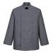 Portwest Suffolk Chefs Jacket LS L Slate Gry POW34862