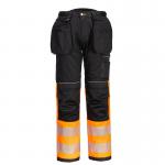 Portwest PW3 Hi Vis Class 1 Holster Pocket Trousers 28 OrangeBlk POW34927