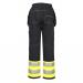 Portwest PW3 Hi Vis Class 1 Holster Pocket Trousers 28 YellowBlk POW34940