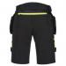 Portwest DX4 Detachable Holster Pocket Shorts 32 Blk POW35038