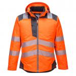 Portwest PW3 Hi Vis Winter Jacket M OrangeGry POW35240