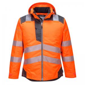 Portwest PW3 Hi Vis Winter Jacket 2XL OrangeGry POW35243