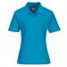 Portwest Naples Womens Polo Shirt L Aqua POW35594