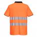 Portwest PW2 Hi Vis Cotton Comfort Polo Shirt SS 4XL OrangeBlk POW35606