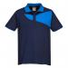 Portwest PW2 Cotton Comfort Polo Shirt SS L NavyRoyal POW35752