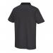 Portwest PW2 Cotton Comfort Polo Shirt SS L Zoom GryBlk POW35764