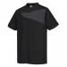 Portwest PW2 Cotton Comfort T-Shirt SS L BlkZoom Gry POW35770