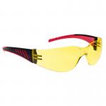 Portwest Wrap Around Pro Spectacles Amber (Pack of 12) POW35810